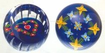 2 Whitefriars paperweights
