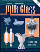 Milk glass book