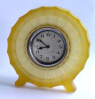 Bagley glass clock