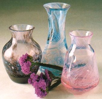 Early Caithness vases