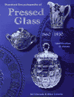 Pressed glass book