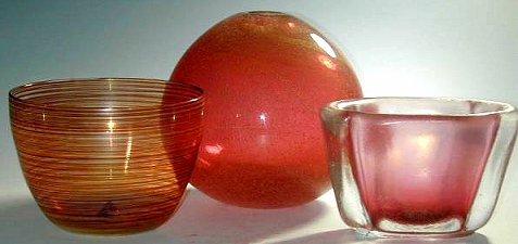 Carlo Scarpa glass designs