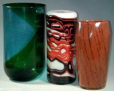 Venini glass designed by Wirkkala and by Succheri